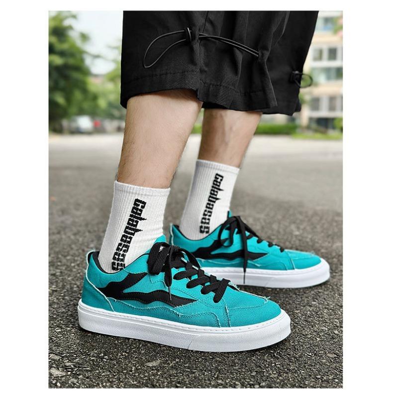 Men Low Top Breathable Soft Thick Bottom Trendy Versatile Sports Casual Sneakers