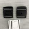 10pcs Black&White Curved Buckle Lock Plastic Safety Buckles New Travel Bag Buckles  Outdoor Tool