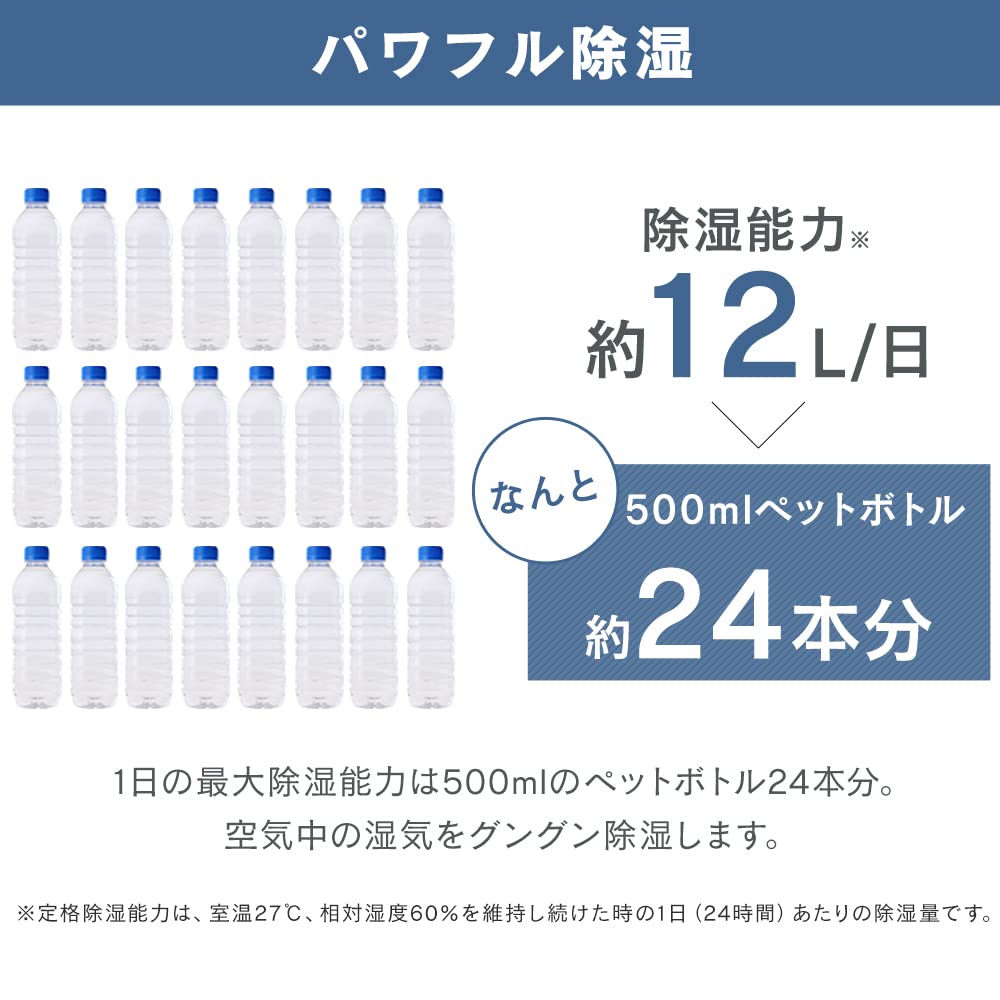 Осушитель воздуха Iris Ohyama, компрессор для сушки одежды, тип 30, осушитель воздуха Tatami, объем осушения 4 л, с таймером, тихий дизайн, маленькая, большая емкость