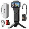 SJCAM C400 Влоговая камера 4K Экшн-камера Непрерывная съемка Водонепроницаемый корпус 30м Карманный размер для YouTube Live Streaming и Спортивной съемки
