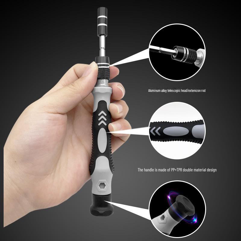 Набор отверток бытовых 115 в 1 для разборки мобильных телефонов