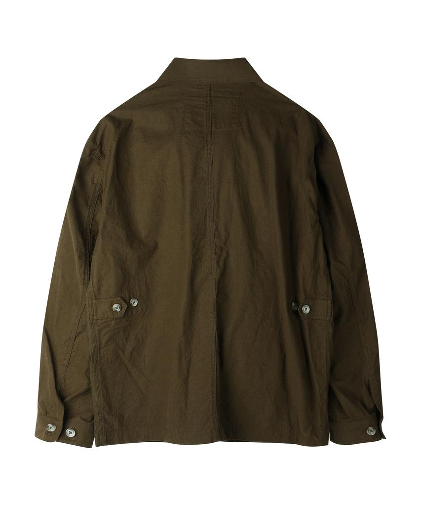 Youneedgarments Crease Jungle Jacket (Olive)