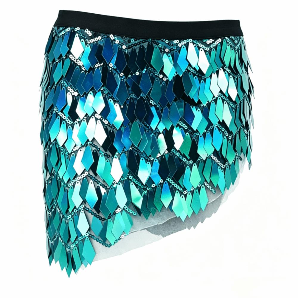 Lace-Up Design Belly Dance Skirt Wrap Style Performance Costume Skirt  Dance Performance