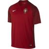 Nike Portugal Home V-Neck Raglan Short Sleeve Soccer Jersey Men Tops Fitness-Red Deep-Pomegranate-Red White 724620-687