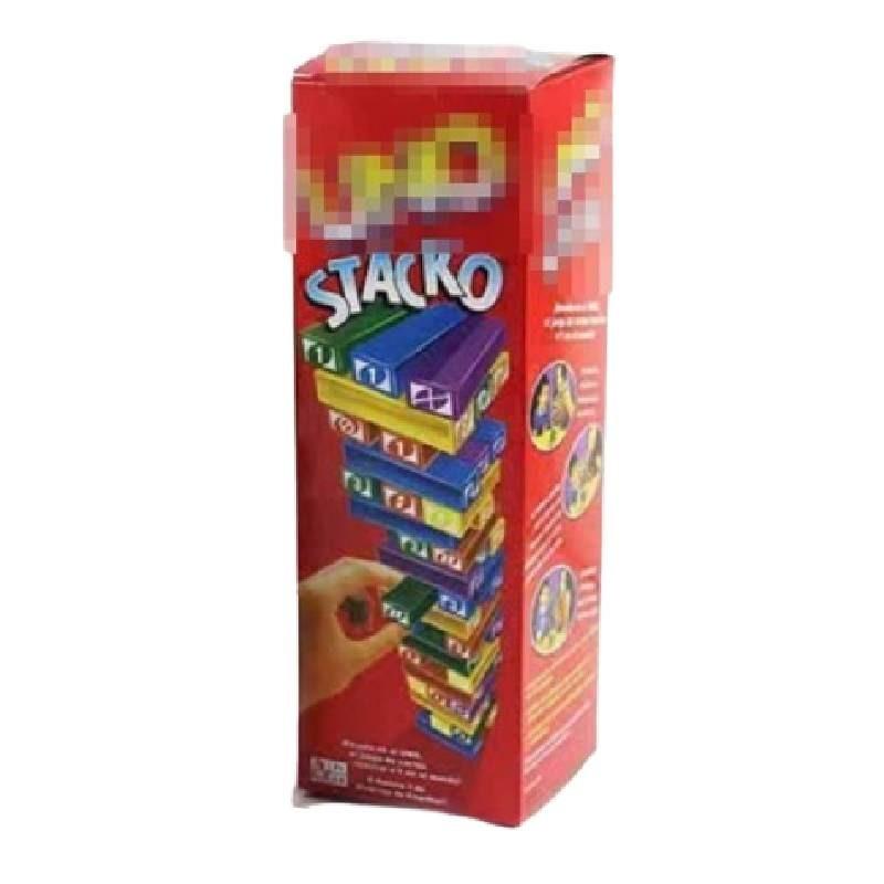 Большие английские французские кубики для складывания Семейная игра для вечеринок Развивающая игрушка для детей