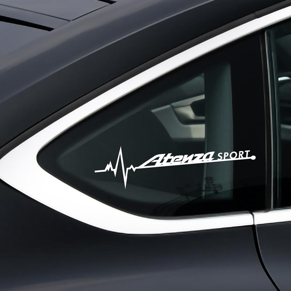 Авто Стайлинг 2 шт. Автомобильные Наклейки для Украшения Боковых Окон Кузова Для Mazda Axela Atenza CX-3 CX-5 CX-8 MS Demio MPS 3 6 Авто Аксессуары