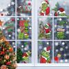 Christmas Electrostatic Window Sticker Spirit Greench Sticker Window Glass Sticker