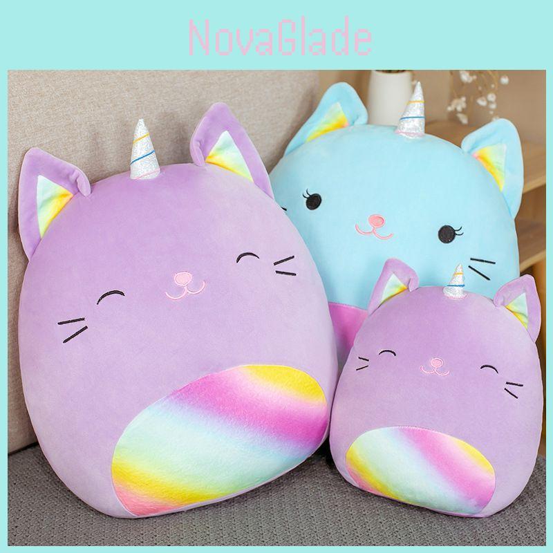 Whimsical Squishmallows Stuffed Toy Unicorn Dinosaur Plush Cushion For A Magical Experience