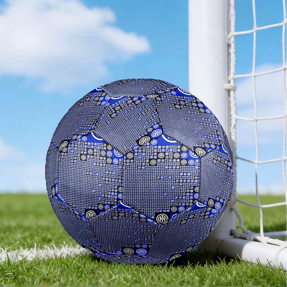 Mi-lan FC Emblem Printed Size 5 Soccer Balls, High-Quality, Anti-Slip, Protective Football, A Unique Gift , Birthdays, Christmas Gifts