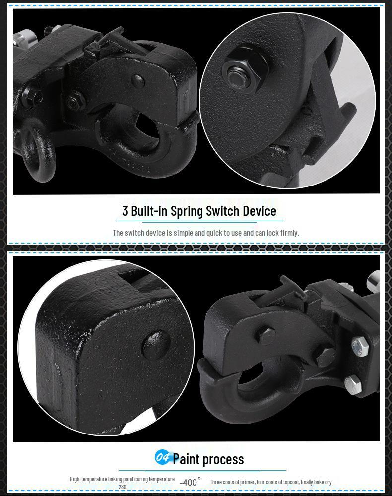 Совместимый буксировочный крюк для Mercedes GLS350, GL450, GLE400 - Улучшенное сцепное устройство