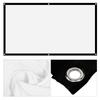 Soft Portable Projector Screen White Projection Screen Washable Projector Curtain  Home Theater