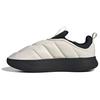 Adipuff 'Off White Core Black Orange Tint' Унисекс Пушистые Слипоны Повседневная Обувь JP7712