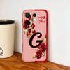 Чехол для телефона Vivo V60 Lite 5G, модный, с розовыми буквами, из мягкого жидкого силикона, с покрытием для камеры, противоударный корпус