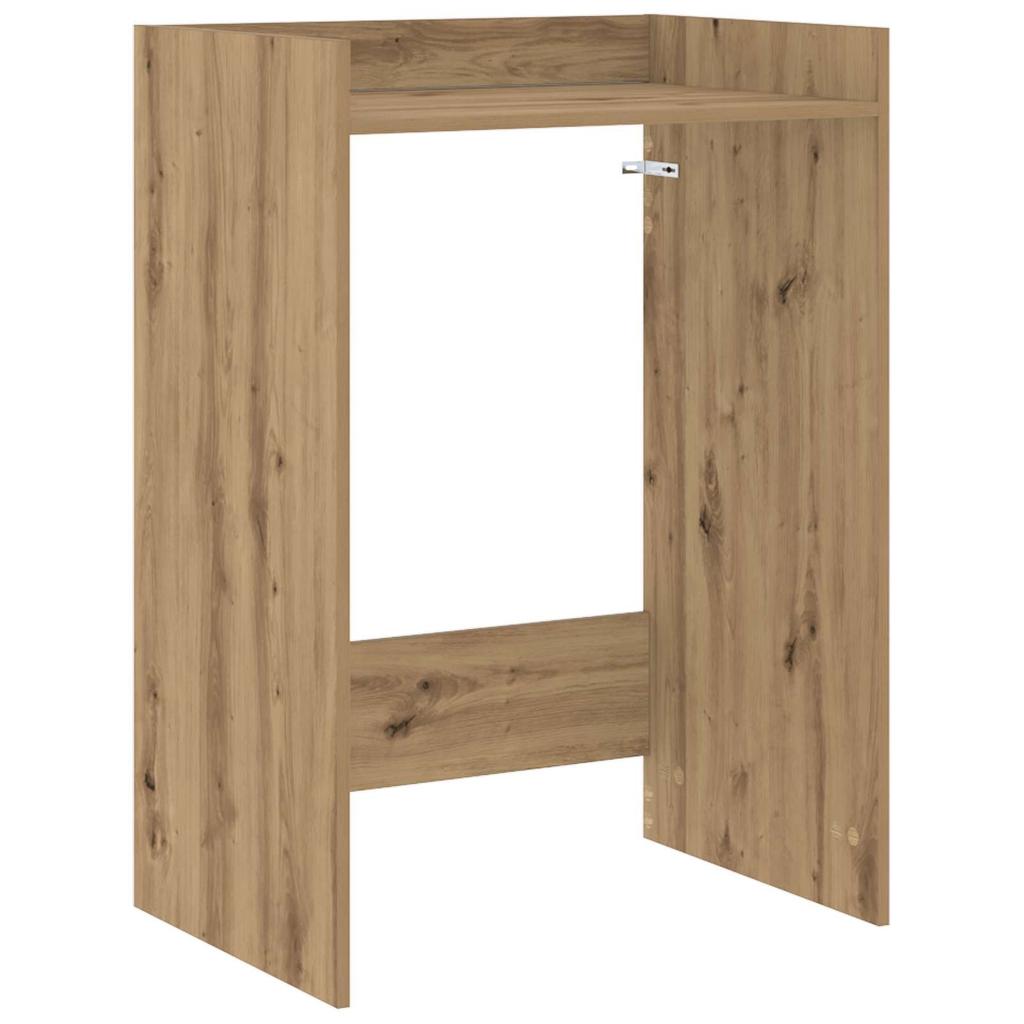 Washing Machine Cabinet Craft Oak 67.5 x 48 x 97 cm