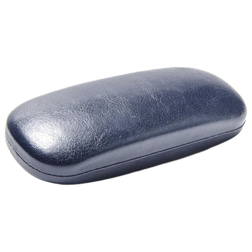 Glasses Case PVC PU Leather Hard Shell for Work Leisure Daily Use Classroom Office Glasses Holder