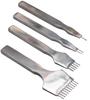 Набор из 4 инструментов для работы с кожей Active Island Diamond Cut из быстрорежущей стали A294 (4,0мм)