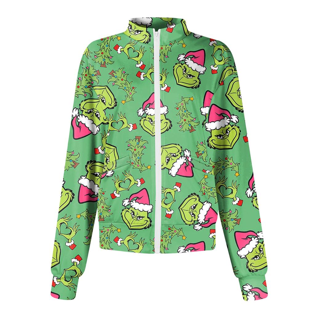 Женский однобортный защитный комбинезон с длинным рукавом и карманом, рабочий воротник-стойка, кардиган, куртка, топ