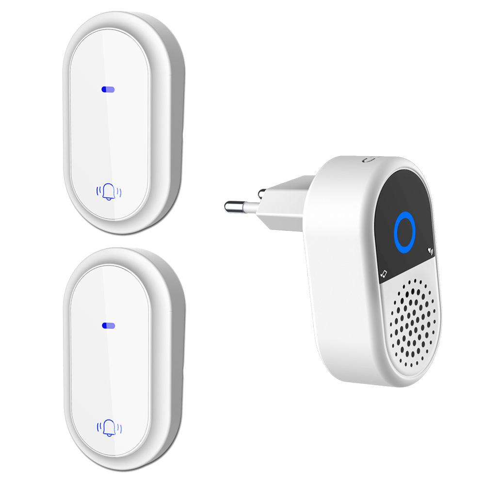 Новый беспроводной дверной звонок с самопитанием, громкий 433 МГц для склада или использования на улице в вилле