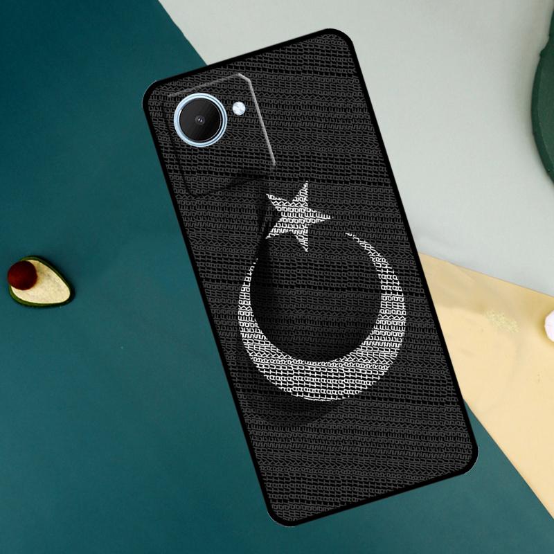 Республика Турция Реалистичный Флаг Для Realme C67 C53 C55 C75 C71 C61 C33 C63 C51 C65 11 12 13 14 15 Pro Plus GT6 GT7 Pro Чехол