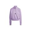 Сплошной цвет, воротник-стойка, приталенная укороченная куртка на молнии с длинными рукавами, женские куртки, фиолетовый IS3899