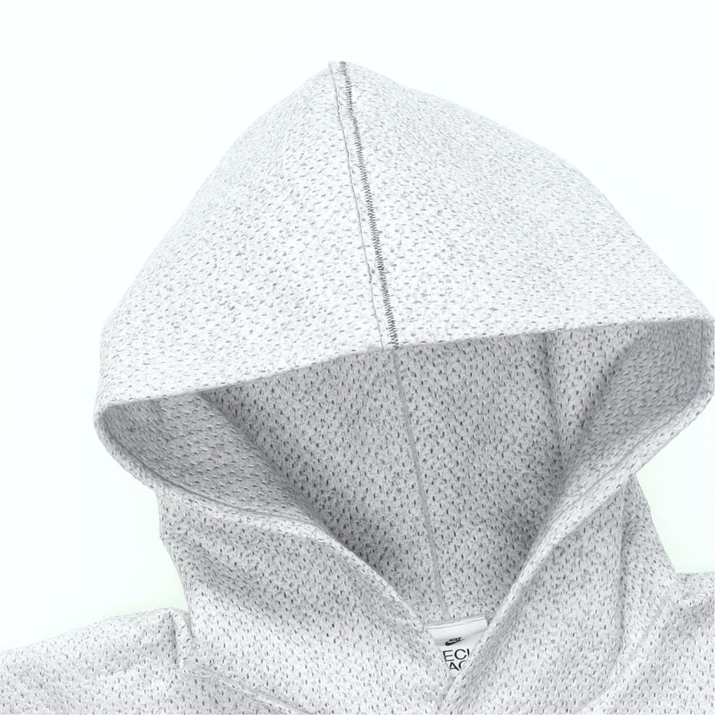 Nike Сплошной цвет, свободная толстовка с капюшоном и длинными рукавами, мужские топы, светло-серый DX4303-084