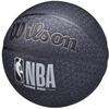 Wilson Basketball NBA FORGE PRO WTB8001XB07 Indoor and Outdoor Size Black Use, 7/Diameter Approx. 24.5cm,