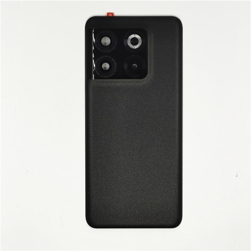 Стеклянная крышка аккумулятора для Oneplus 10T CPH2415 Задняя крышка Дверца Задний корпус С объективом камеры