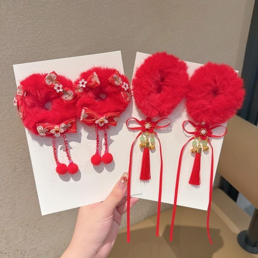 Traditional Chinese Style Hair Accessories Bow Children's Hair Ropes  Children's Useion