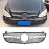 Передняя решетка для W639 Viano/Vito 2006 2007 2008 2009 2010 Передний бампер Гоночная бриллиантовая решетка Аксессуары для тюнинга