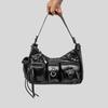 Punk Style New In Handbag Ladies Bag Women's Shoulder Motorcycle Multi-pocket Armpit Bags Trend Fashion Handbags