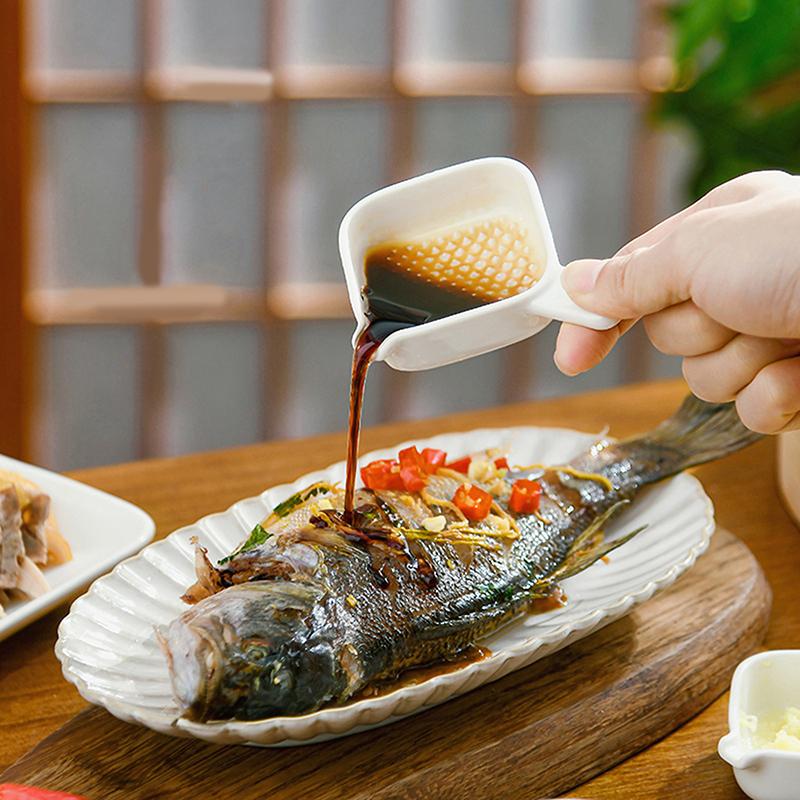 Приправа Блюдо Пластиковое Блюдо для Соевого Соуса Блюдо для Дипа Уксусная Тарелка Тарелка Горшок Соус для Обмакивания Чаша для Приправ Блюдо для Костей Тарелка