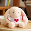 Cute Ear Drooping Bunny Plush Toy Soothing Doll Couple Bunny Birthday Gift