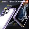 For Samsung Galaxy S24 Ultra Case PC+TPU Skin-touch Clear Phone Cover
