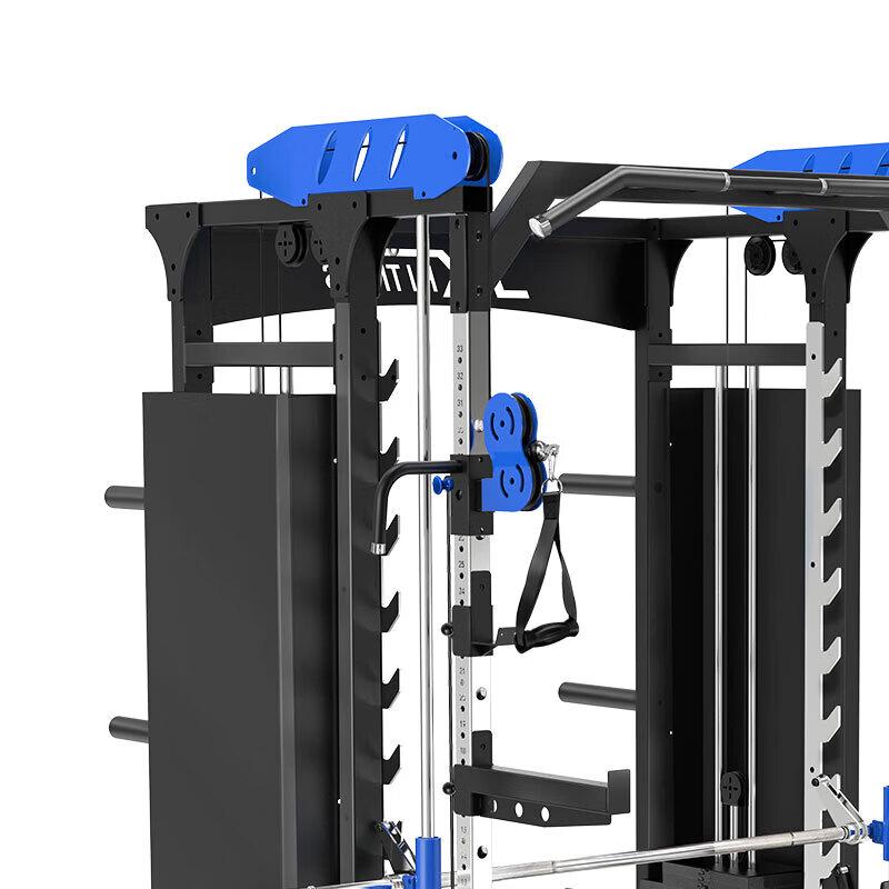 JUNXIA Smith Machine Multi-Functional Squat Rack