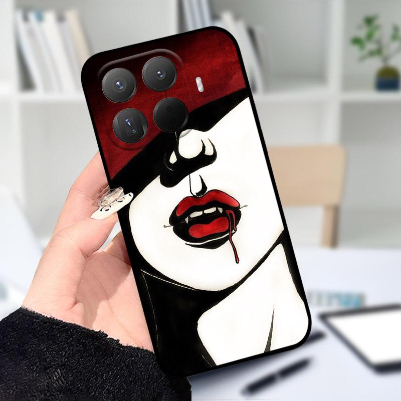 Для Xiaomi Mi 15TPro 15T Чехол Модная Расписная Защитная Задняя Крышка Для Xiaomi 15 T Pro Чехол Телефона Мягкий ТПУ Силикон Fundas