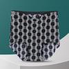 Printed Seamless High Waisted Underwear for Women Made Silk Waist Cinching Hip Lifting Design Large Size Summer Thin Cotton Crotch Triangle Panties