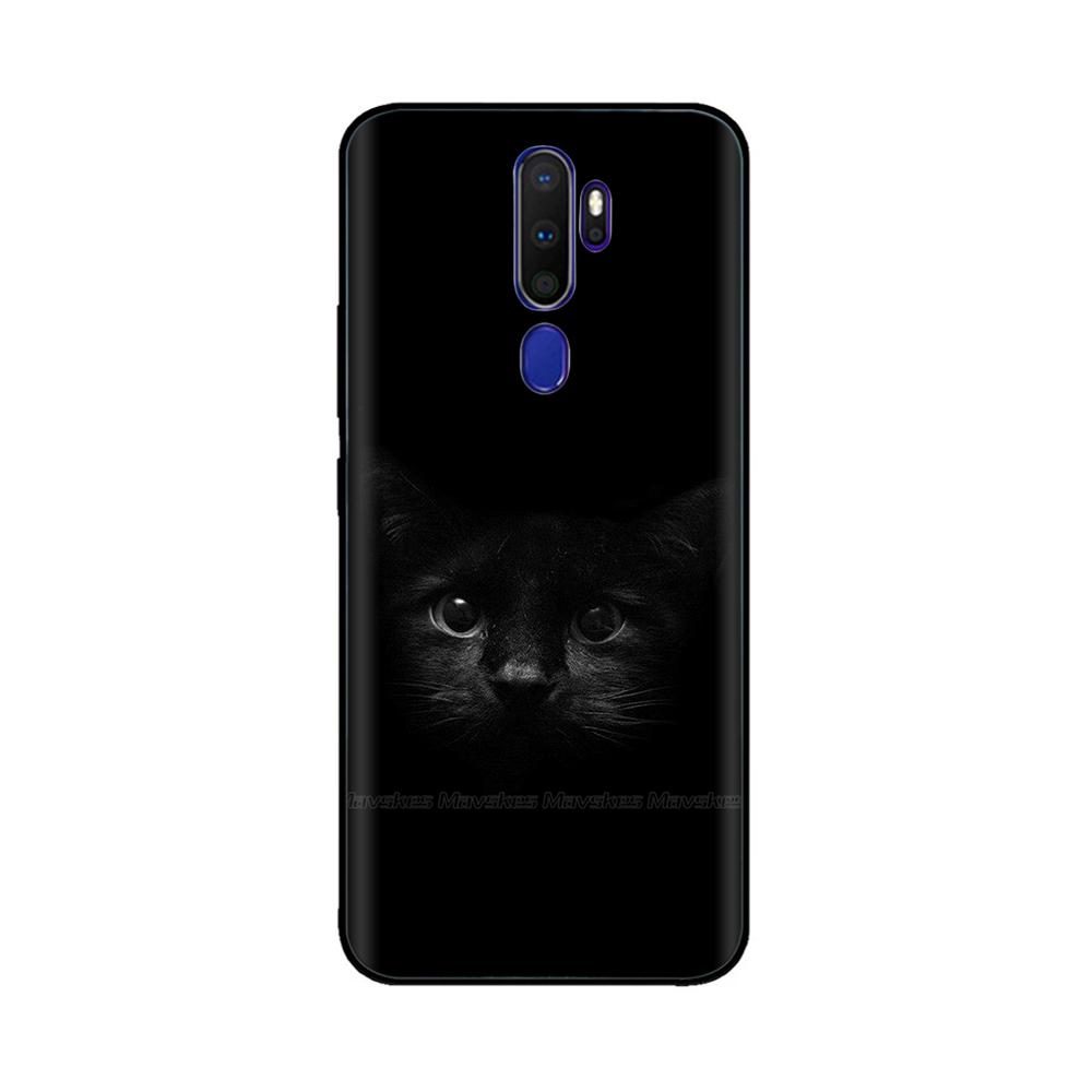 Чехол для Oppo A9 2020 Чехол для Oppo A5 2020 Милый мультяшный painted чехол Мягкий ТПУ чехол для телефона Для Oppo A11X OppoA5 OppoA9 2020 Бампер Fundas