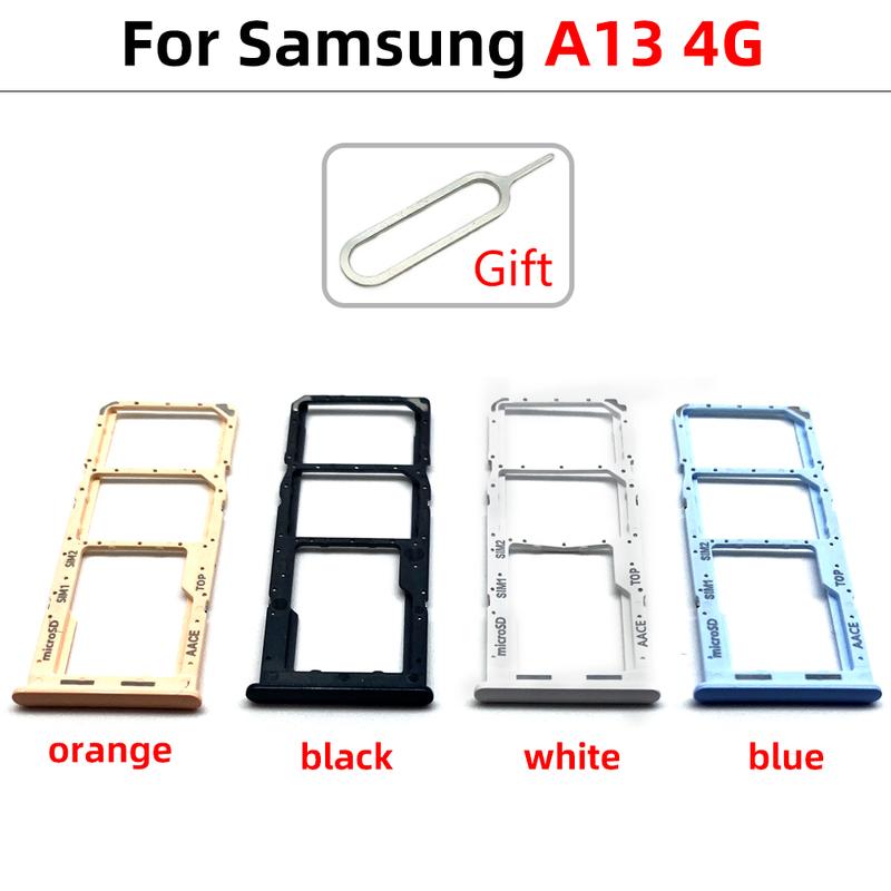 Для Samsung A13 4G 5G Держатель SIM-карты Слот для карты Micro SD Запасные части