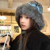 Thickened Plush Knitted Hat Ear Protection Rabbit Hair Hat Autumn And Winter New Warm Wool Hat Fisherman Hat Women's Hat