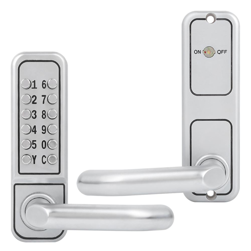 Цинковый сплав водонепроницаемый пароль механический кодовый замок без ключа для офисных внутренних деревянных дверей