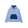 New Era Флисовая толстовка с капюшоном Color Block Унисекс толстовки Синий 13038786