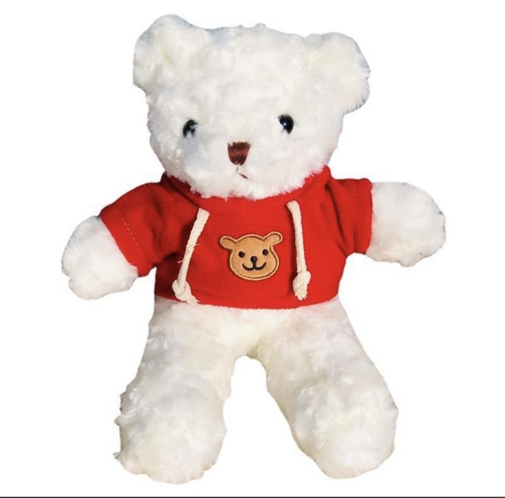 Teddy Adorable Bear Hoodie Cute Girl Kids Companionship Plush Toy Birthday Gift