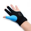 CUESOUL Left Hand Billiard Gloves, 3 Fingers, Cut-Out Gloves