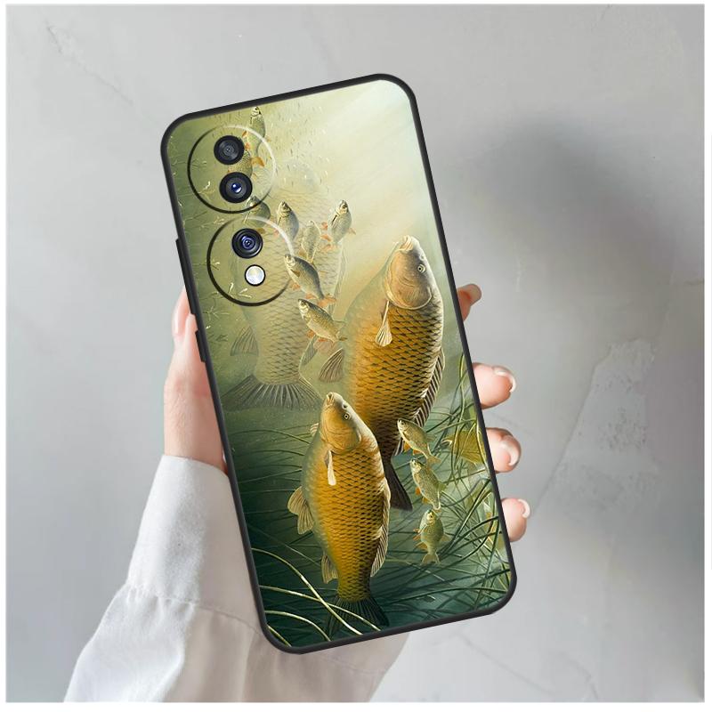 Чехол для телефона Рыба Карп для Honor X8b X9b X8 X9 X6a X7a X8a X9a Honor Magic 6 Pro 5 Lite 50 70 90