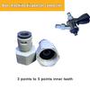 1Pc Beer Machine Dispenser Connector 9.5mm 5 Points Internal Thread To Draft Beer Machine Equipment