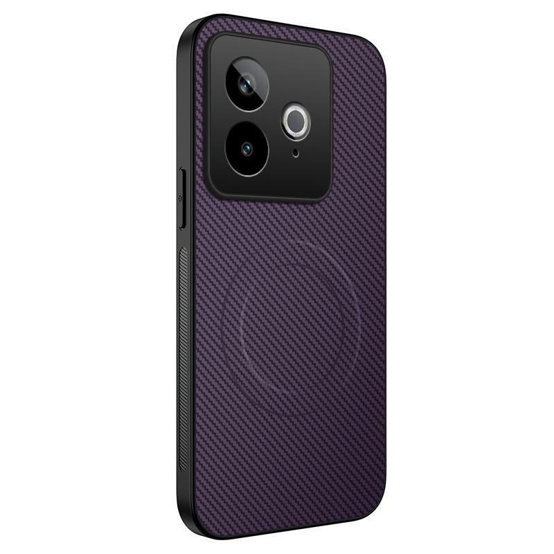 Роскошный противоударный чехол для Realme GT 7 для Realme GT NEO 2T силиконовый бампер крышка из углеволокна с магнитом Realme GT Realme GT 7T