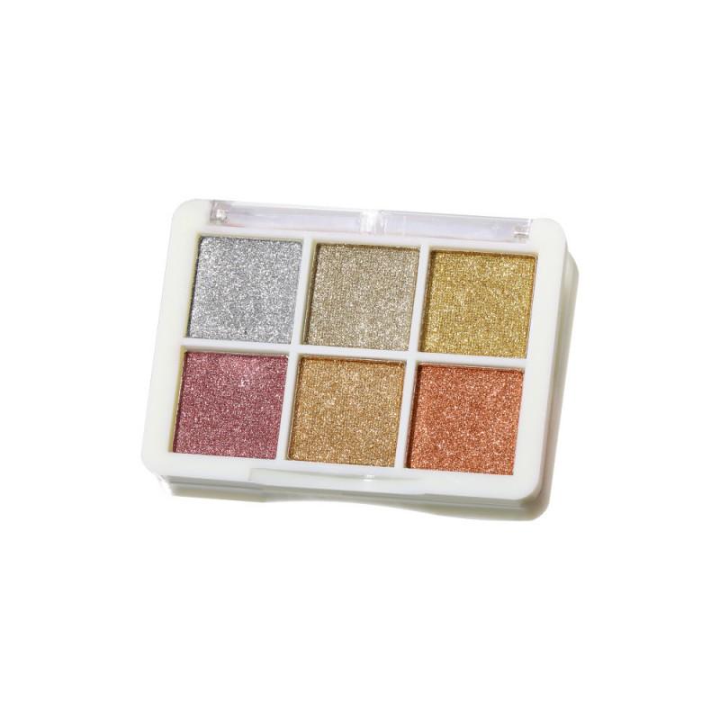 Ultra Bright Solid Nail Mirror Powder 6 Colors Metallic Pigment Art Design
