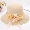 Wide Brim Straw Sunshade Hat Foldable Beach Cap Fashion Women Bucket Hat