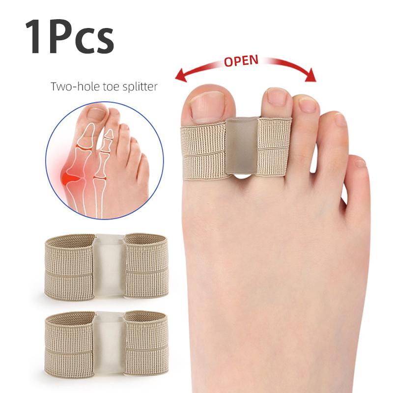 1 шт. Разделитель пальцев ног Корректор Hallux Valgus Косточка на большом пальце Ортопедические стельки Кость стопы Регулятор большого пальца Коррекция Педикюр Выпрямитель для стоп