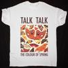 Винтажная футболка TALK TALK THE COLOUR OF SPRING из плотного хлопка Белая Унисекс Футболка TR198